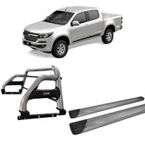 Kit Santo Antonio H2 Estribo Plataforma S10 12/2020 C/D Cromado