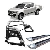 Kit Santo Antonio H3 Estribo Oval S10 12/2020 C/D Cromado Kit Santo Antonio H3 Estribo Oval S10 12/2020 C/D Cromado