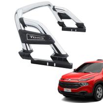 Kit Santo Antonio Track ST Fiat Toro 2017 até 2026 Cromado Kit Santo Antonio Track ST Fiat Toro 2017 até 2026 Cromado
