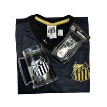 Kit Santos Oficial - Camisa Parrot + Caneca + Chaveiro - Masculino Kit Santos Oficial - Camisa Parrot + Caneca + Chaveiro - Masculino