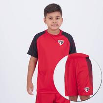 Kit São Paulo Hero Escudo Juvenil Vermelho Kit São Paulo Hero Escudo Juvenil Vermelho