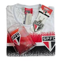 Kit São Paulo Oficial - Camisa Soil + Caneca + Chaveiro - Masculino Kit São Paulo Oficial - Camisa Soil + Caneca + Chaveiro - Masculino