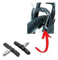 Kit sapata de freio v-brake bicicleta 2 pares Kit sapata de freio v-brake bicicleta 2 pares