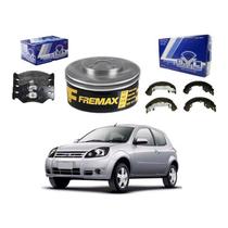 Kit Sapata Disco Pastilha Ka 1.0 2007 A 2009