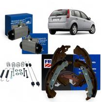 Kit Sapata Traseiro Fiesta 2003 A 2014 Cilindro + Molas Kit Sapata Traseiro Fiesta 2003 A 2014 Cilindro + Molas