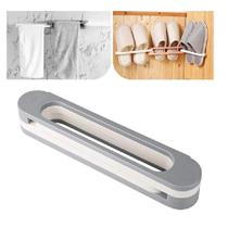 Kit sapateira de parede 3 pares organizador de 6 chinelos pantufa suporte multiuso guarda roupa armario porta toalha