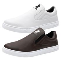 Kit Sapatênis Casual Masculino Polo Plus Homem Estiloso Moda