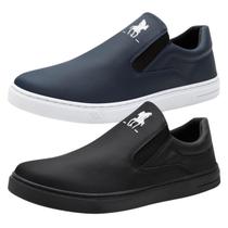 Kit Sapatênis Casual Masculino Polo Plus Moda Premium Lindo Kit Sapatênis Casual Masculino Polo Plus Moda Premium Lindo