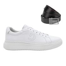 Kit Sapatênis Democrata Joe Ultra Light Masculino + Cinto