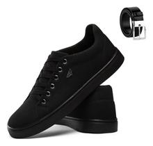 Kit Sapatenis Masculino Tênis Confort + Cinto Social Promoçã Kit Sapatenis Masculino Tênis Confort + Cinto Social Promoçã