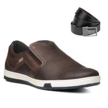 Kit Sapatênis Pegada Element Masculino + Cinto