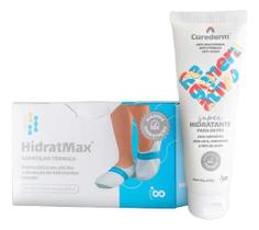 Kit Sapatilha Hidratmax Hidratante Curederm Podologo Foots
