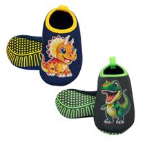 Kit Sapatilha Infantil Antiderrapante 2 Pares S-123 S-125