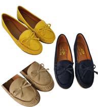 Kit Sapatilha Mocassim Costurado A Mão 3 Pares Moda Pé 1
