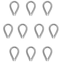 Kit Sapatilha Para Cabo De Aço 5/8'' - 8,0007 (Com 10 Unidades) - Nord