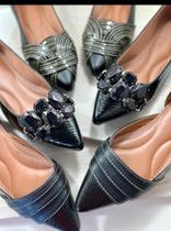 Kit sapatilhas confort bico fino