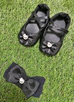 kit sapatinho e laço noite