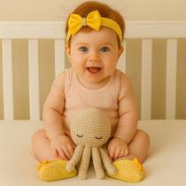 Kit Sapatinho Luxo + Faixa Renda Para Bebê Menina RN à 06 Meses