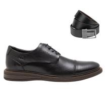 Kit Sapato Democrata Bay Masculino + Cinto