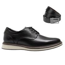 Kit Sapato Democrata James Masculino + Cinto