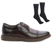 Kit Sapato Democrata Metropolitan Bay Masculino + Par de Meia