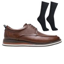 Kit Sapato Democrata Metropolitan Masculino + Par de Meia
