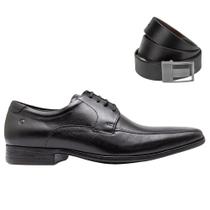 Kit Sapato Democrata Prime Masculino + Cinto