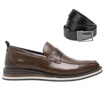 Kit Sapato Democrata Type Masculino + Cinto