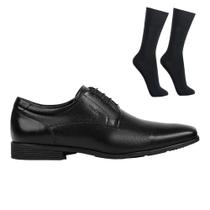 Kit Sapato Ferracini London Masculino + Par de Meia