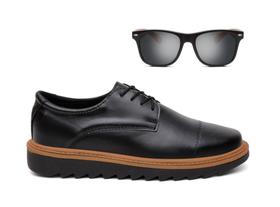 Kit Sapato Oxford Masculino Casual Social Conforto + Óculos Kit Sapato Oxford Masculino Casual Social Conforto + Óculos