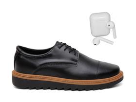 Kit Sapato Oxford Masculino Casual Social + Fone Bloetooth Kit Sapato Oxford Masculino Casual Social + Fone Bloetooth