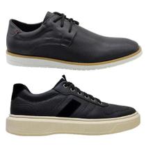 Kit Sapato Oxford Masculino + Sapatênis Casual Elegante Kit Sapato Oxford Masculino + Sapatênis Casual Elegante