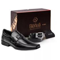 Kit Sapato Social Masculino Bertelli 70.181