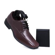 Kit Sapato Social Masculino Cadarço Vegas Store