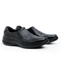 Kit Sapato Social Masculino Confortável Couro Legitimo Ortopédico 33 ao 46 + Carteira + Cinto Kit Sapato Social Masculino Confortável Couro Legitimo Ortopédico 33 ao 46 + Carteira + Cinto