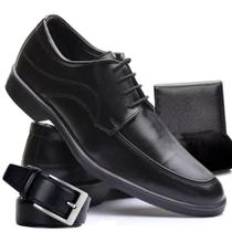 Kit Sapato Social Masculino Moderno Para Dia A Dia