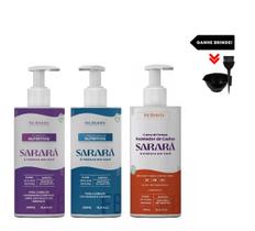 Kit Sarará Shampoo Condicionador Modelador Cachos 2a 2b 2c