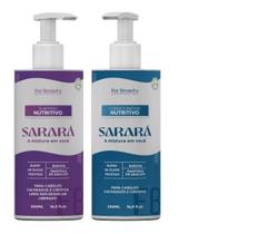 Kit Sarará Shampoo E Condicionador For Beauty 500ml