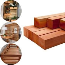 Kit Sarrafo de Madeira Eucalipto Aparelhado 3x3cm 1 Metro Pontalete Repac Madeiras