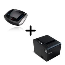 Kit Sat Control iD e Impressora Não Fiscal Tanca TP-620 (Ethernet, USB)
