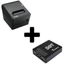 Kit SAT Tanca TS-1000 e Impressora Elgin i9 Full (Ethernet, USB e Serial) com Guilhotina