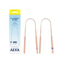 Kit Saúde Bucal 2 Raspadores de Língua Kit Saúde Bucal 2 Raspadores de Língua