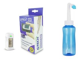 Kit Saúde Família Termômetro Go G-tech + Irrigador Nasal