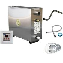 Kit Sauna Impercap 15kw + Kit Instalação + Luminária Kit Sauna Impercap 15kw + Kit Instalação + Luminária