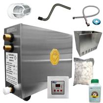 Kit Sauna Impercap 6kw 220 Bif Instalação Completo Kit Sauna Impercap 6kw 220 Bif Instalação Completo