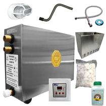 Kit Sauna Impercap 6kw 220 Trif Instalação Completo Kit Sauna Impercap 6kw 220 Trif Instalação Completo