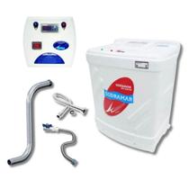 Kit Sauna Vapor 12Kw 380V Trif + Kit Instalação + Quadro - Sodramar