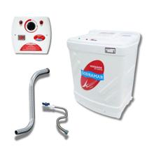 Kit Sauna Vapor 9kw 220v Bif + Kit Instalação + Quadro Analógico Sodramar Kit Sauna Vapor 9kw 220v Bif + Kit Instalação + Quadro Analógico Sodramar