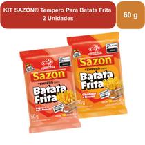 KIT SAZÓN Tempero Para Batata Frita Cheddar Bacon e Páprica com Tomate 2 Unidades KIT SAZÓN Tempero Para Batata Frita Cheddar Bacon e Páprica com Tomate 2 Unidades