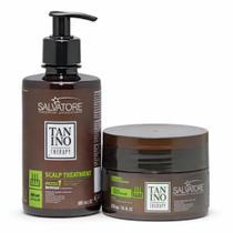 Kit Scalp Treatment Salvatore Tanino Therapy Shampoo 300ml Máscara 250g Couro Cabeludo Kit Scalp Treatment Salvatore Tanino Therapy Shampoo 300ml Máscara 250g Couro Cabeludo